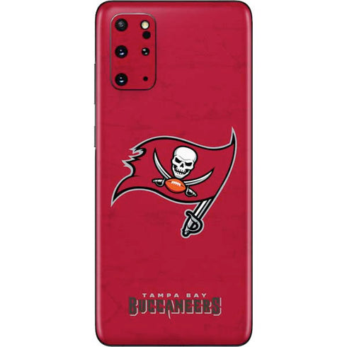 NFL Tampa Bay Buccaneers Distressed Galaxy S20 Plus Skin